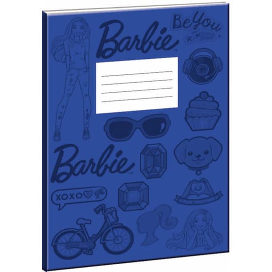 Τετράδιο Καρφίτσα GIM Β5 Barbie (1 Τεμάχιο) image 0