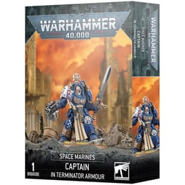 Space Marines: Captain In Terminator Armour Warhammer 40k GAMES WORKSHOP