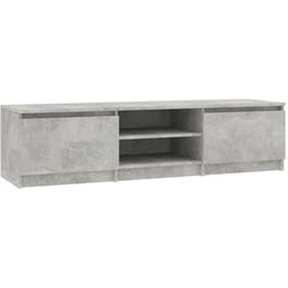 Έπιπλο Τηλεόρασης VidaXL από Μοριοσανίδα 140x40x35.5cm - Γκρι
