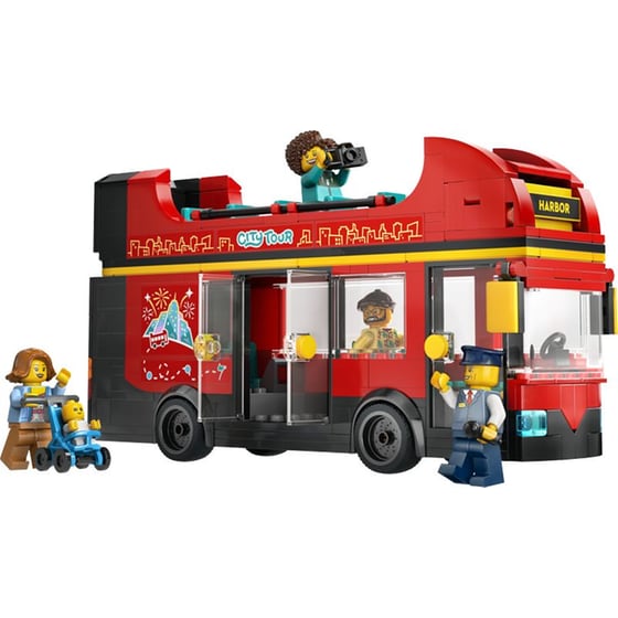 LEGO® City Red Double-Decker Sightseeing Bus (60407) image 2