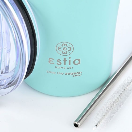 Ποτήρι Θερμός Estia C Mug Bermuda Green 500ml image 3