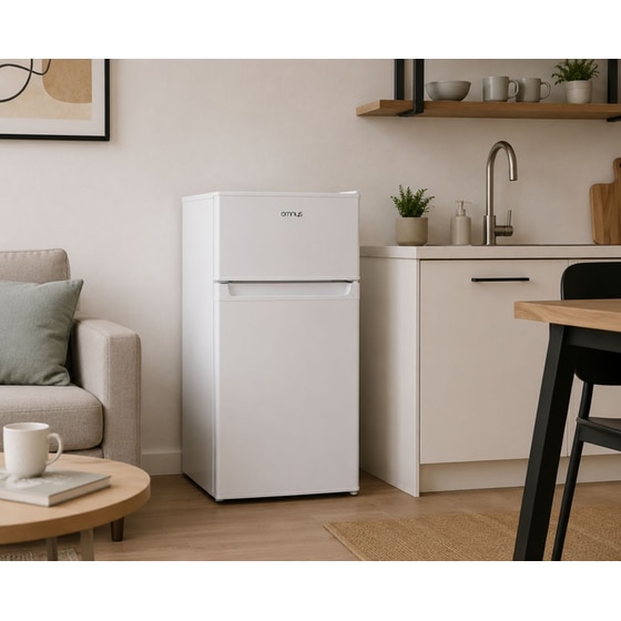 OMNYS FTS-E485W Στατικό 85 Lt Λευκό Δίπορτο Ψυγείο image 5