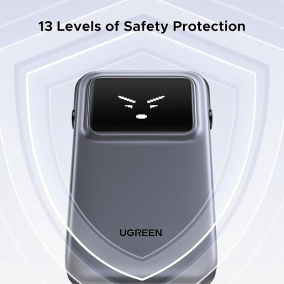 Powerbank Ugreen PB511 10000mAh 30W με Θύρες USB-A/USB-C Power Delivery - Γκρι image 8