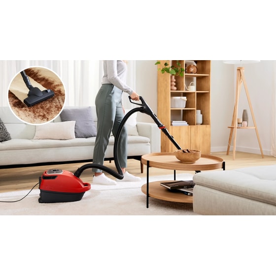 BOSCH BGL6PET3 ProAnimal 700 W με Σακούλα 4 L Κόκκινο Ηλεκτρική Σκούπα image 2