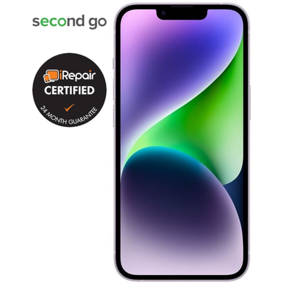 Μεταχειρισμένο Apple iPhone 14 256GB Purple second go Certified by iRepair image 2