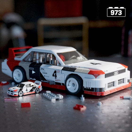 Mega Hot Wheels Audi 90 Quattro IMSA GTO image 4