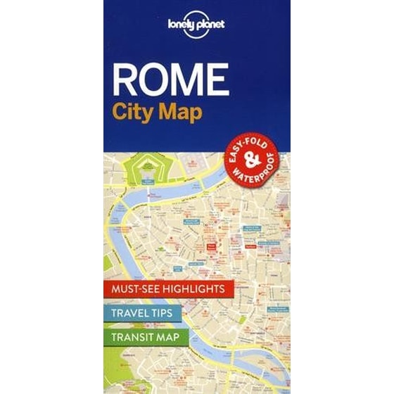 Lonely Planet Rome City Map image 0