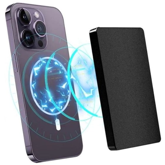 Θήκη Καρτών Valenta Αλουμινίου Black image 3