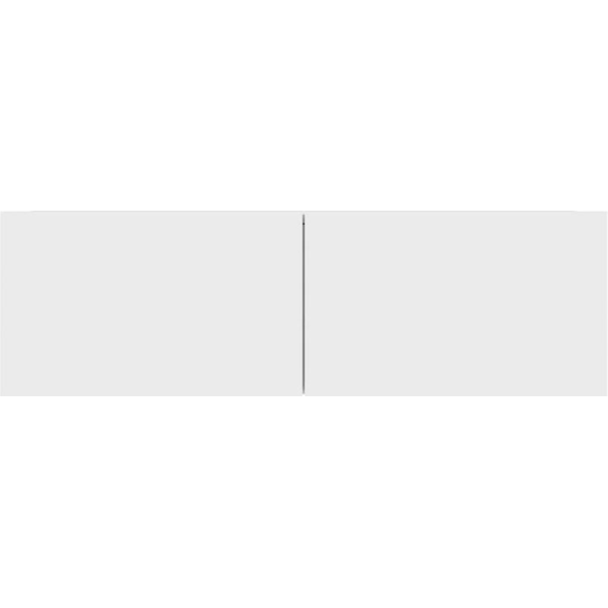 Έπιπλα Τηλεόρασης VidaXL Μοριοσανίδα 3 Τμχ 100x30x30cm - Λευκό image 4