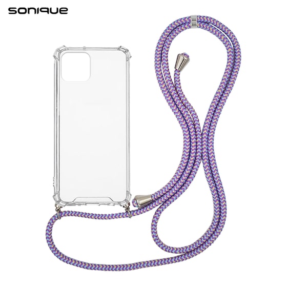 Θήκη Apple iPhone 11 Pro - Sonique Armor Clear - Rainbow Λιλά image 0