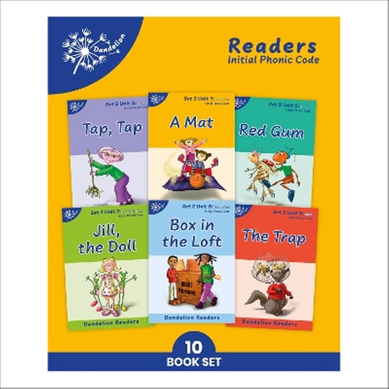 Phonic Books Dandelion Readers Set 2 Units 1-10