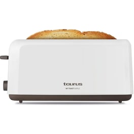 TAURUS MyToast Duplo 2 Θέσεων 1450W Λευκό Φρυγανιέρα