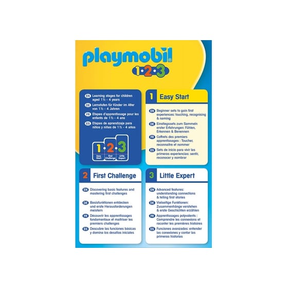 PLAYMOBIL® 1·2·3 Αναβάτρια με Άλογο (70404) image 2