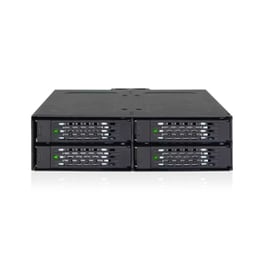 Icydock MB607SP-B Θήκη Σκληρού Δίσκου 2,5'' SATA/SAS 5,25'' Bay