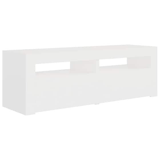 Έπιπλο Τηλεόρασης  VidaXL από Μοριοσανίδα 120x35x40 cm  - Λευκό image 7