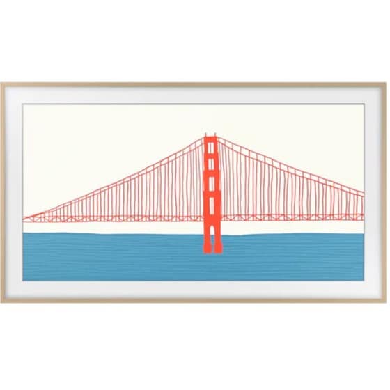 Μαγνητικό Πλαίσιο Τηλεόρασης Samsung The Frame 50" VG-SCFA50TKBXC - Χρυσό image 0