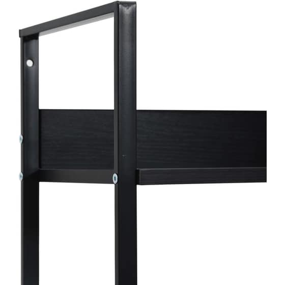 Ραφιέρα VidaXL από Ξύλο 60x27.6x158.5 cm - Μαύρο image 3