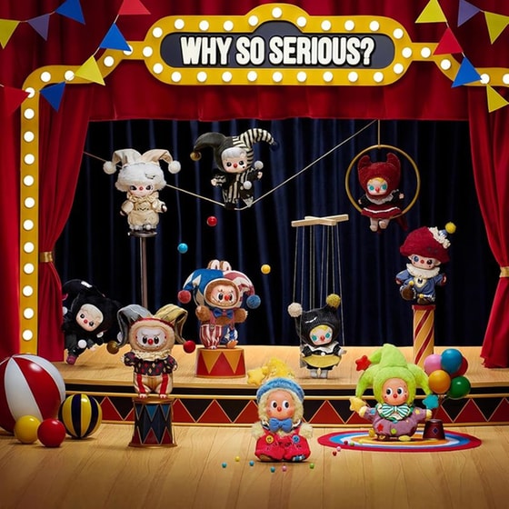 Λούτρινο Μπρελόκ Pop Mart Why So Serious Series Blind Box image 6