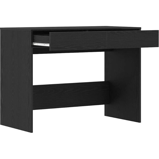Γραφείο VidaXL από Τεχνητό Ξύλο 101x50x76,5 cm - Μαύρη Δρυς image 4