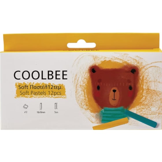 Λαδοπαστέλ Coolbee Soft (12 Τεμάχια) image 0