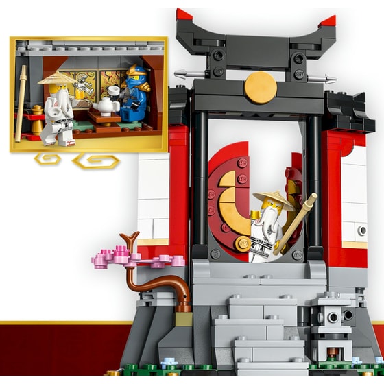 LEGO® NINJAGO® Διακοσμητικό με Χαρακτήρες Νίντζα 15η Επέτειος (71866) image 1