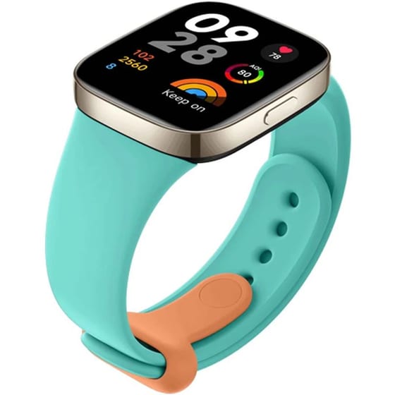Λουράκι Xiaomi Silicone Strap για Xiaomi Redmi Watch 3 - Aqua Blue image 4