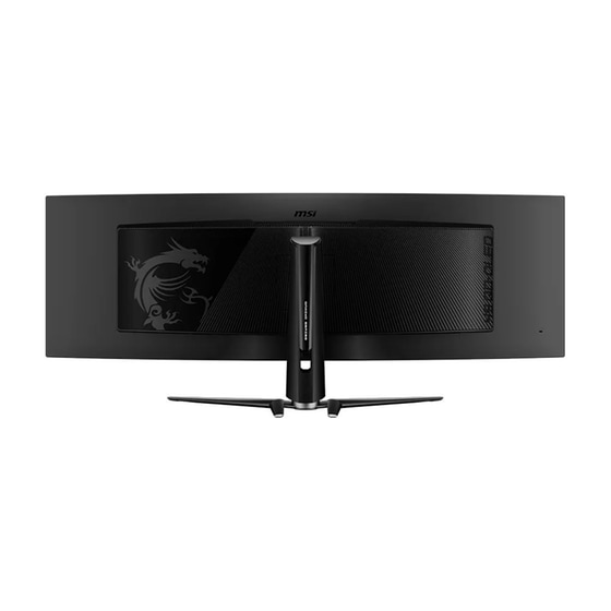 MSI MPG 491CQPX QD-OLED Monitor 49" 5Κ Ultra HD Curved OLED 240Hz 0.03 ms image 2