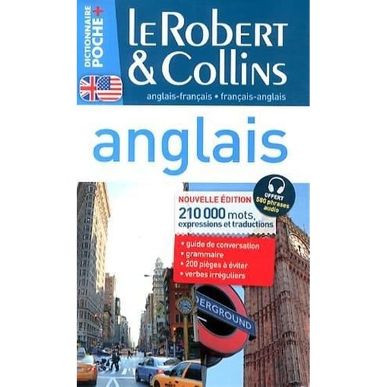 Le Robert & Collins Poche Anglais 2014 Format Pb image 0