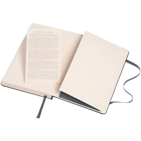 Σημειωματάριο Moleskine Ριγέ Medium Μπλε (1 Τεμάχιο) image 1