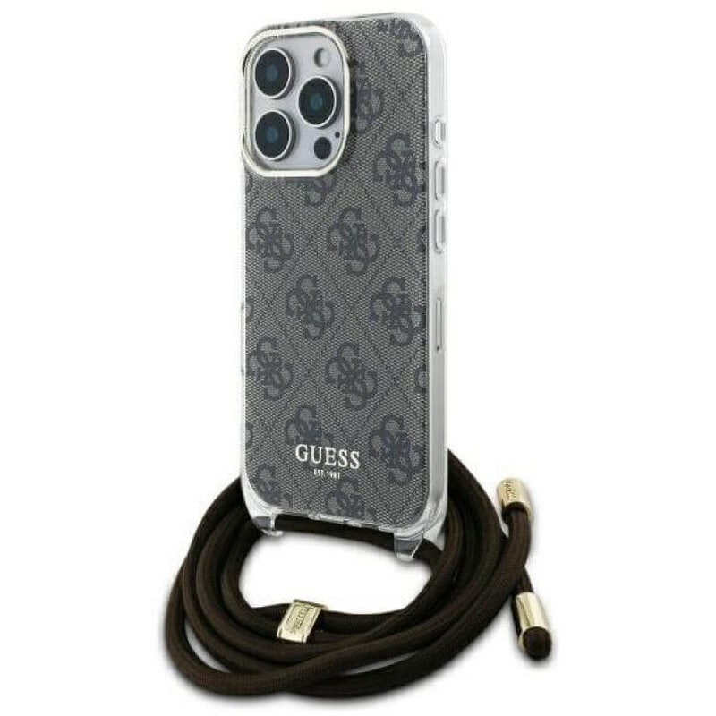 Θήκη Apple iphone 16 Pro Max - Guess Iml 4g Printed - Καφέ