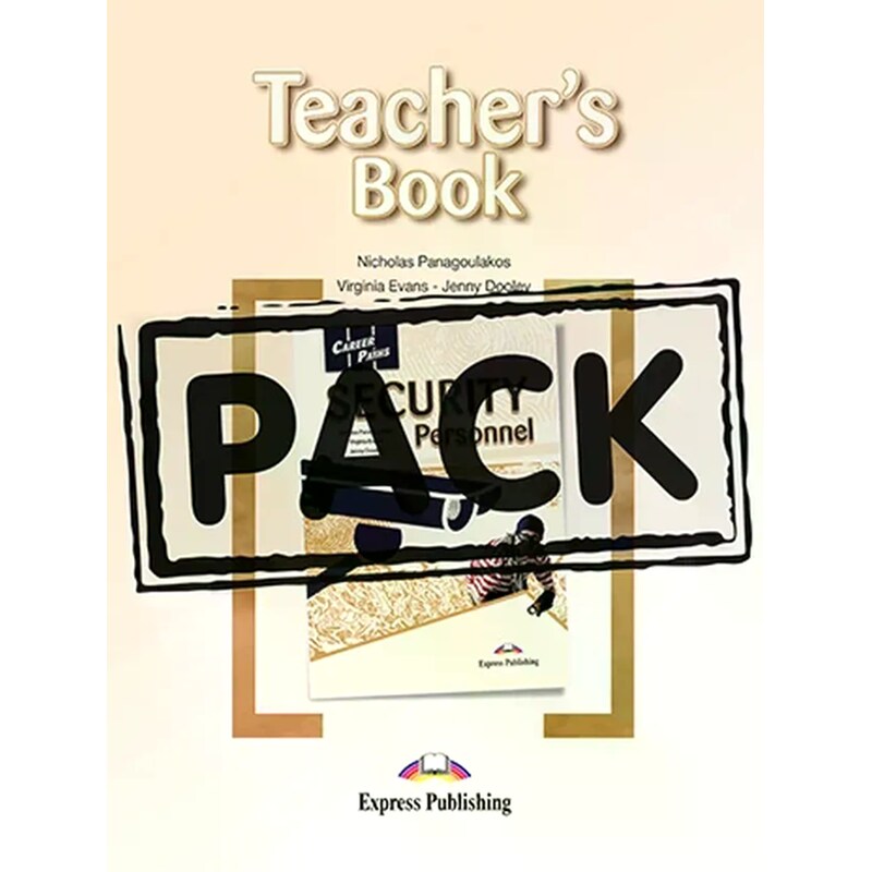 Career Paths: Security Personnel - Teachers Pack