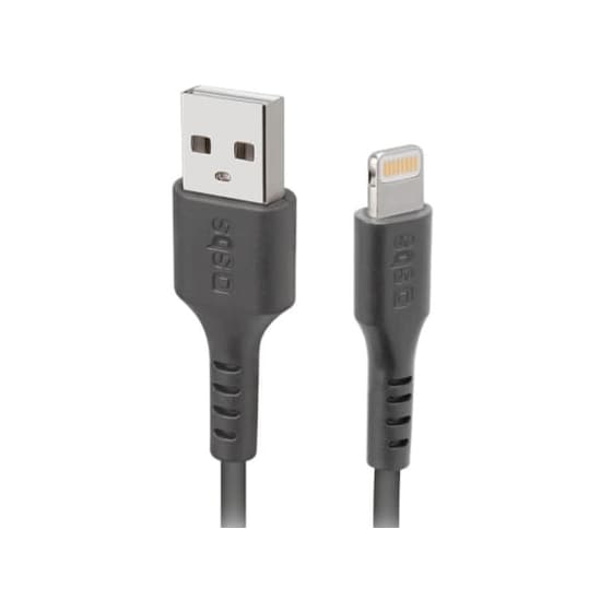 Καλώδιο δεδομένων Sbs Usb to Lightning 1m - Black image 0