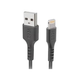 Καλώδιο δεδομένων Sbs Usb to Lightning 1m - Black