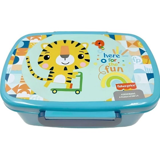 Φαγητοδοχείο Gim Micro Fisher Price Tiger Γκρι image 0