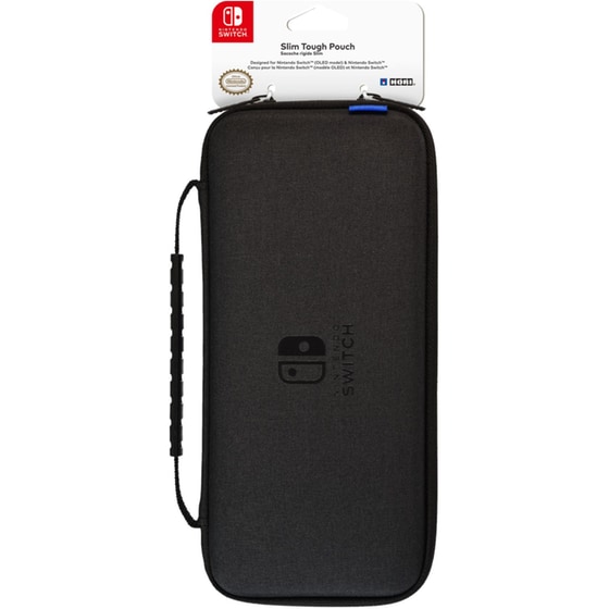 Hori  Slim Tough Pouch Θήκη μεταφοράς Nintendo Switch/Nintendo Switch - OLED - Μαύρο image 6