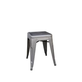 Σκαμπό Κήπου Metal από Μέταλλο 39x39x45 cm 10 Τμχ - Γκρι
