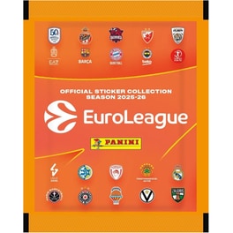 Panini Αυτοκόλλητα EuroLeague 2025-2026 - 1 Φακελάκι (5 Αυτοκόλλητα) (PA.XA.EL.026)