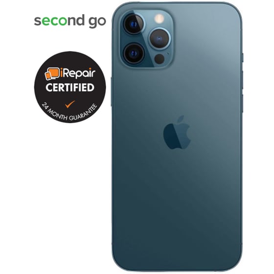 Μεταχειρισμένο Apple iPhone 12 Pro 512GB Pacific Blue second go Certified by iRepair image 3
