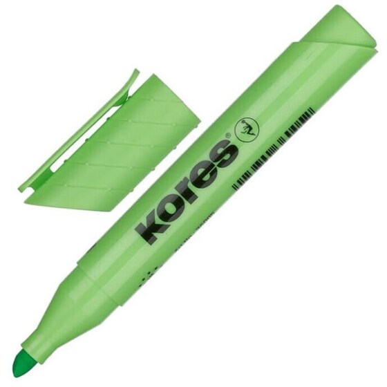 Μαρκαδόρος Υπογράμμισης Kores Neon 3-5mm Πράσινο image 4