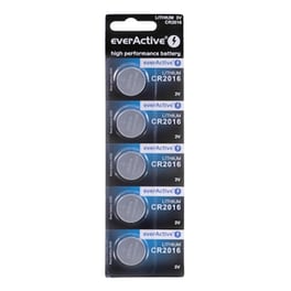 Μπαταρία Lithium Batteries Mini Everactive Cr2016 Blister 5 Pcs.