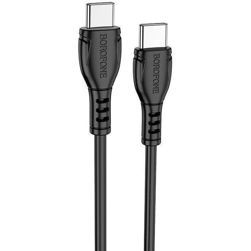 BOROFONE Καλώδιο Σύνδεσης Borofone Bx51 Triumph Usb-c Σε Usb-c 60w 1μ Μαύρο