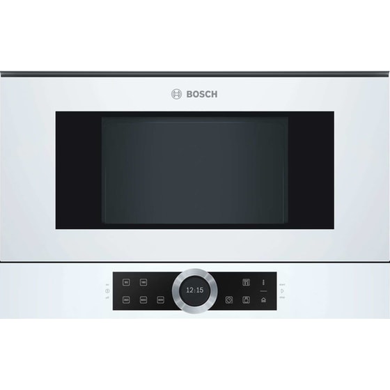 BOSCH BFL634GW1 21 Lt Εντοιχιζόμενος Φούρνος Μικροκυμάτων Λευκό image 0