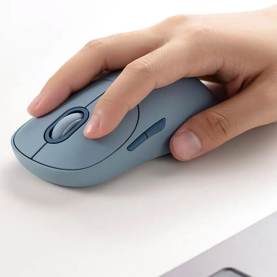 Xiaomi Wireless Mouse 3 Ασύρματο Ποντίκι Blue image 3