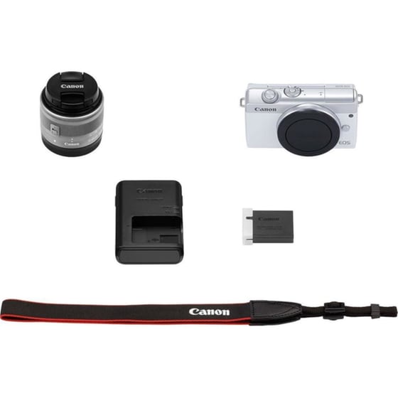 Mirrorless Canon EOS M200 15-45mm - Λευκό image 4