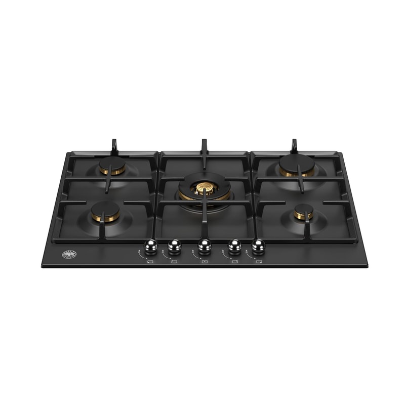 BERTAZZONI P755CHERNE 75 cm Μαύρο Εστία Αερίου Αυτόνομη φωτογραφία