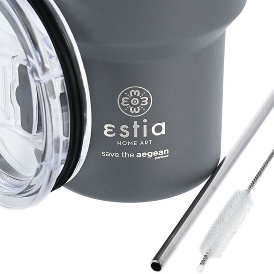 Ποτήρι Θερμός Estia Fjord Grey 400ml image 3