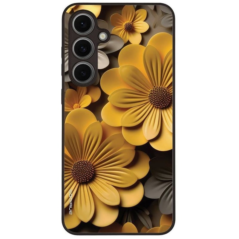 Θήκη Samsung Galaxy S24 FE - Sonique 3D Flower Series - Yellow