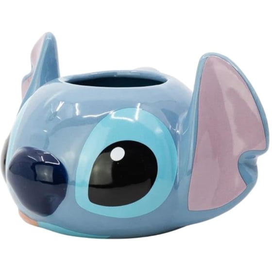 Κούπα 3D Stor Lilo and Stitch Κεραμική 385 ml - Μπλε image 0