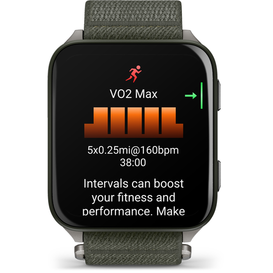 Smartwatch Garmin Venu X1 41mm - Moss with Titanium image 0