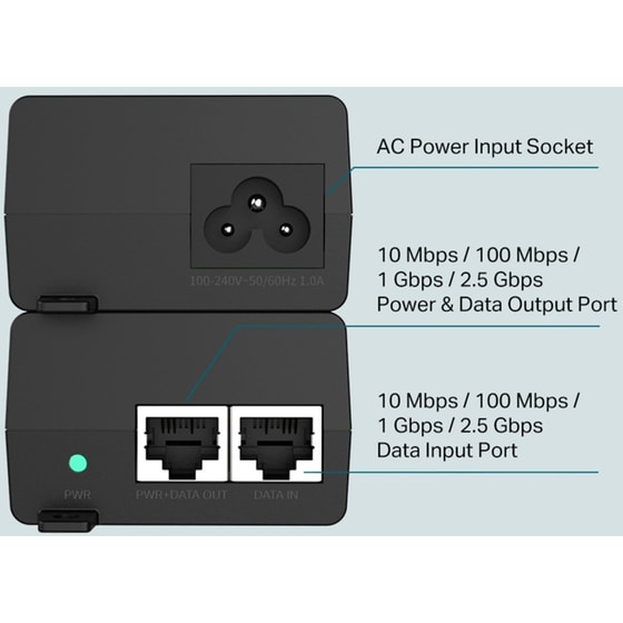 TP-Link TL-POE260S Κάρτα Δικτύου Ενσύρματη Σύνδεση image 1
